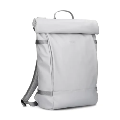 Zwei Herren Rucksack AQUA AQR250 13L - Wasserdichter Rolltop-Rucksack aus Hydroflex-Material, ideal für Alltag und Outdoor mit gepolstertem Laptopfach für Geräte bis 14 Zoll.