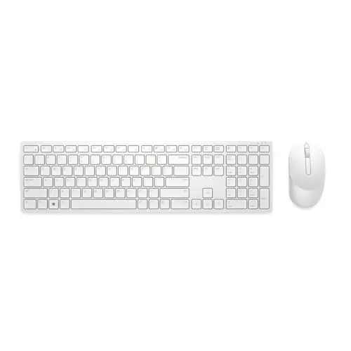 Dell KM5221W-WH-SPN Tastatur, Weiß, Schwarz, QWERTY-Tastatur, Spanisch