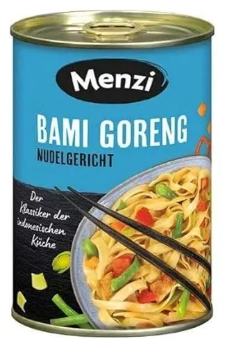 MENZI Bami Goreng, 400g - Indonesisches Nudelgericht von Menzi, ideal für schnelle und köstliche Mahlzeiten zu Hause.
