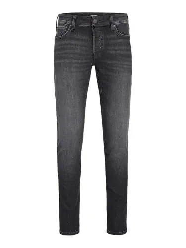 JACK & JONES JJIGLENN JJORIGINAL SQ 270 NOOS Jeanshose für Herren - Modische Jeanshose mit Knopfverschluss und niedriger Taille. Fünf-Pocket-Stil und schlanke Passform bieten optimalen Tragekomfort und Flexibilität.