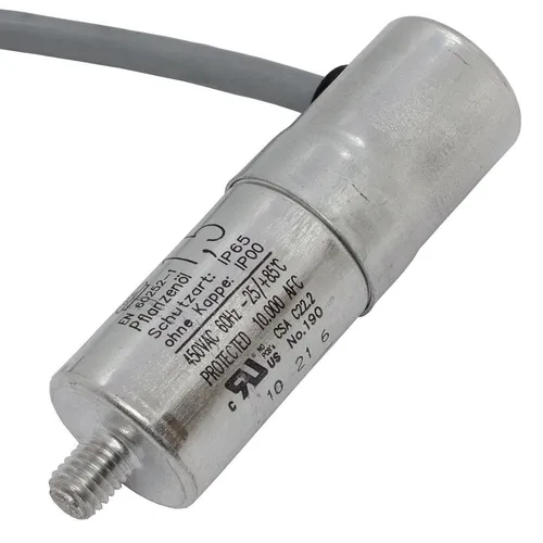 Anlaufkondensator Motorkondensator 1,5µF 470V 25x75mm Kabel 40cm Hydra MKP-500 1