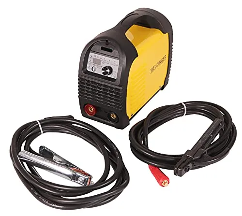 WELDINGER MMA-Elektroden-Schweißinverter EW 181c eco - WIG-Schweißgerät mit Lift-WIG-Funktion und 5 Jahren Garantie, ideal für präzises Schweißen und maximale Flexibilität dank regelbarem Hot Start und Arc Force.