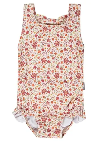 Sterntaler Badeanzug Blumen – Kinder-Badeanzug mit UV-Schutz 50+ und verspieltem Design