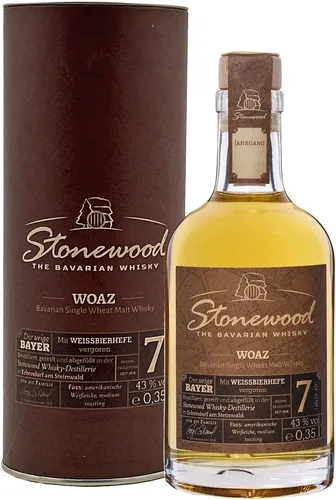 Stonewood WOAZ 7 Jahre Single Wheat Whisky 0,7l, alc. 43 Vol.-%