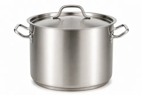 Cheffinger Topf-Set XXXL Edelstahl Kochtopf 50L Induktion Ø40cm - Großer 50L Edelstahl-Kochtopf für Gastronomie und Großküchen. Ideal für die Zubereitung von großen Mengen. Robuste Qualität, induktionsgeeignet und mit stabilem Deckel für effizientes Kochen.