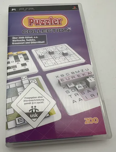 Puzzler Collection PSP Spiel 2008 Komplett mit Anleitung Neu unbenutzt