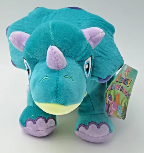 Plüsch Triceratops Girlie Dinky Dino's ca.34 cm lang Stofftier Dinosaurier