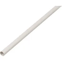 Alberts Rundrohr Kunststoff weiß 7x1/1m 484910 - Hochwertiges Rundrohr aus weißem Kunststoff, ideal für Installationen. Mit einer Länge von 1000 mm ist es vielseitig einsetzbar und bietet zuverlässige Qualität für Ihre Projekte.
