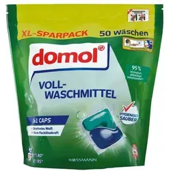 domol Vollwaschmittel Caps »2in1« 50 Stück blau von Domol