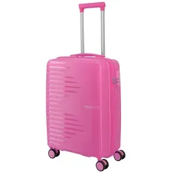 Travelite Pacific Hartschalenkoffer mit 4 Rollen – Pink in pink von travelite
