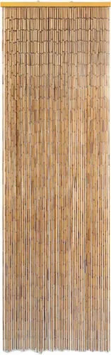 vidaXL Insektenschutz Türvorhang Bambus 56 x 185 cm in braun von vidaXL
