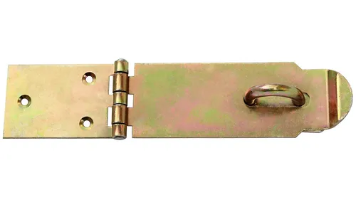 Überfalle 220/50 Panzer Riegel Verschluss gelb verzinkt