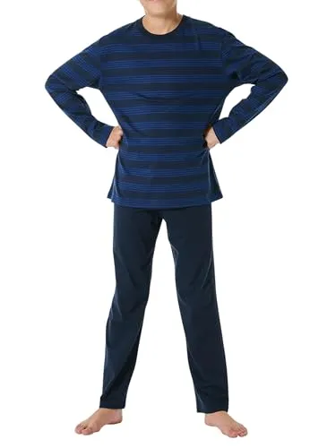 Schiesser Jungen Schlafanzug Set lang - 100% Organic Bio Baumwolle - Schlafanzüge für Jungen aus 100% Organic Bio Baumwolle, besonders weich und atmungsaktiv für einen erholsamen Schlaf.