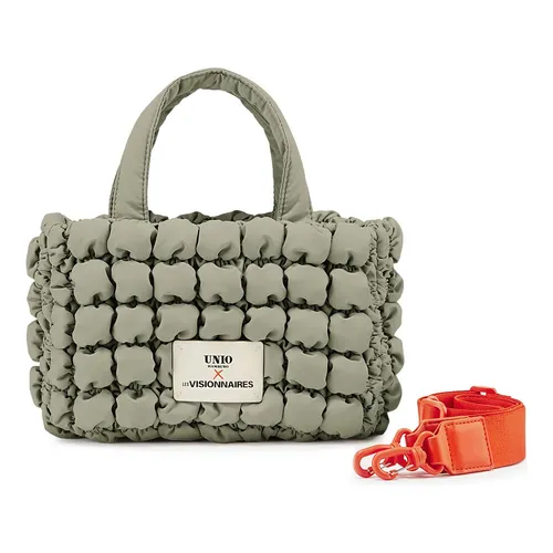 LES VISIONNAIRES Unio Cortina S Handtasche 34 cm in Grün - Elegante Handtasche mit 34 cm, ideal für den Alltag. Stilvolles Design und praktische Größe machen sie zum perfekten Begleiter für jede Gelegenheit.