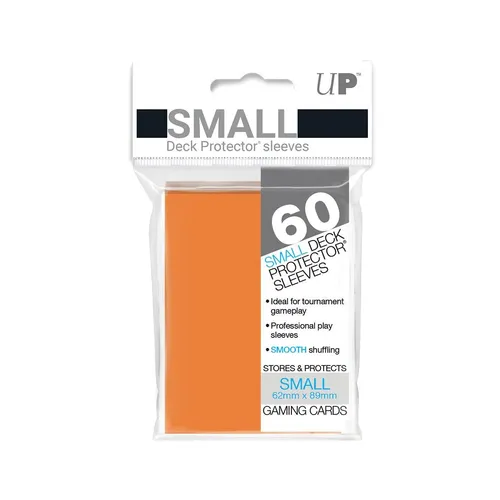 Ultra Pro Gloss Small Deck Protector Sleeves (60) Orange