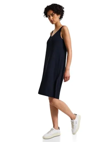 Street One Damen Trägerkleid in Unifarbe