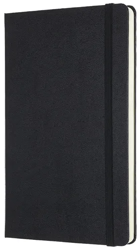 Moleskine BULLET NOTEBOOK LARGE BLACK - Zeichenblöcke & Zeichenbücher mit gepunkteten Seiten, ideal für kreative Köpfe zum Kritzeln, Scrapbooking und Organisieren.