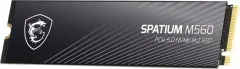 MSI SPATIUM M560 SSD 1 TB – PCIe 5.0 NVMe M.2 interne SSD - Multimedia, PC Komponenten, Speicher, SSD – Ultra-schnelle Datenübertragungen mit bis zu 10.200 MB/s Lesen und 8.400 MB/s Schreiben für maximale Leistung in Ihrem System.