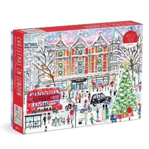 Michael Storrings Christmas in London 1000 Piece Puzzle von Abrams & Chronicle