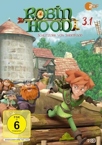 Robin Hood – Schlitzohr von Sherwood Staffel 3.1 [2 DVDs]