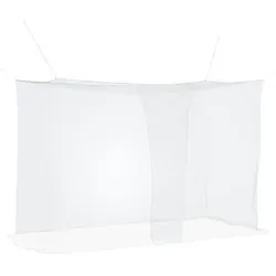 vidaXL Moskitonetz für Bett mit 156 Maschen – 3er Set in Weiß - Schütze deinen Schlaf mit unserem modernen Moskitonetz aus hochwertigem Polyester. Ideal für den Innenbereich, sorgt es für ruhige Nächte und stilvollen Komfort in deinem Schlafzimmer. Leichte Handhabung durch genähte Öffnung.