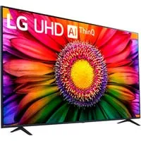 LG 75UR80006LJ 4K-Fernseher - 75 Zoll Smart TV mit HDR - Fernseher mit 75 Zoll, 4K UHD Auflösung und LG NanoCell-Technologie für beeindruckende Bildqualität. Ideal für große Räume über 25 m², ausgestattet mit Smart TV Funktionen und Sprachassistenten.