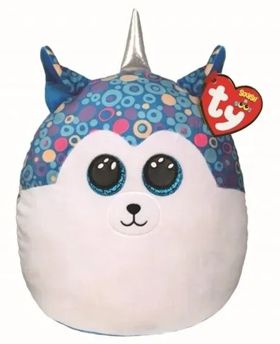 TY Squishy Beanie - Helena Husky - Plüschkissen ca. 20 cm NEU & OVP !