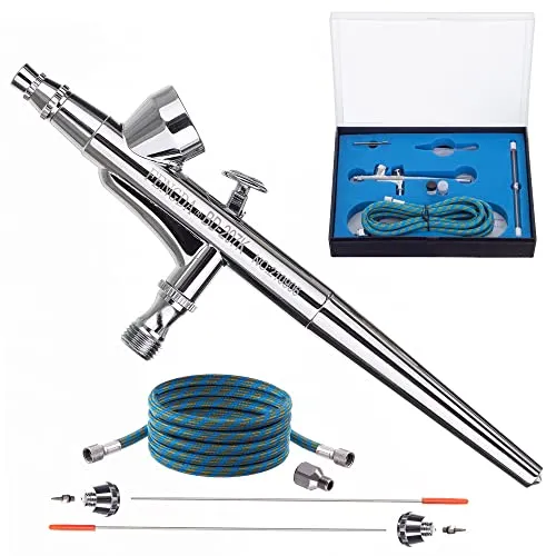 Profi BD-207K FENGDA Airbrush Spritzpistole 0,2 0,3 0,5 mm - Airbrush-Zubehör mit ergonomischem Design für mehr Komfort und präzise Kontrolle, ideal für feine Detailarbeiten und kreative Projekte.