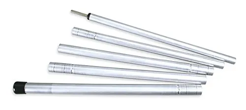 Tatonka Tarpstange - 180 cm - Aluminium-Tarpstange für flexible Befestigung beim Camping, leicht und platzsparend für Outdoor-Abenteuer.