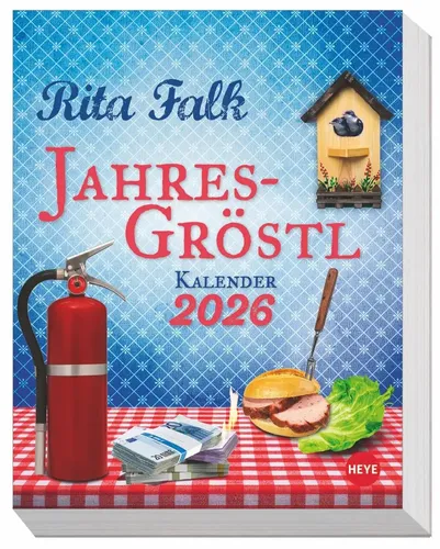 Rita Falk Jahres-Gröstl Tagesabreißkalender 2026 von Heye