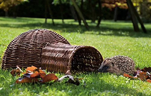 Igelhaus aus Weide - ideal für Igel, Kaninchen und Nager - Igelhaus aus Weide, perfekt für die Winterruhe von Igeln und auch geeignet für Kaninchen und Nager. Hergestellt aus umweltfreundlichem Material.