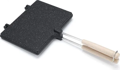 STILVORA Universalpfannen Neuer Sandwichmaker doppelseitig – Antihaft-Sandwichgrill, Waffeleisen, Toaster, schnell & einfach, für Küche, Modell 4