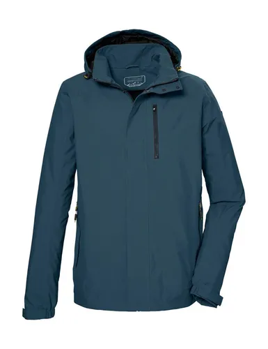 Killtec Outdoorjacke KOS 52 MN JCKT Funktionsjacke: wind- und wasserdicht, atmungsaktiv, abnehmbare Kapuze