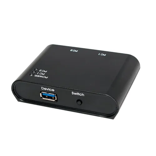 LogiLink UA0216 2 Port USB 3.2 Gen 1 Umschalter (USB 3.0) Schwarz