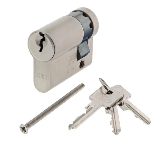 ABUS C83 VS verschiedenschliessend 10/30 Türzylinder Halbzylinder 3 Schlüssel