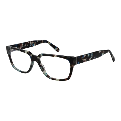 Guess Herren Brillenfassung GU50150 092 55 - Elegante Brillenfassung für Herren, aus hochwertigem Azetat in Braun. Mit komfortablem Federscharnier und original Etui. Ideal für einen stilvollen Look.