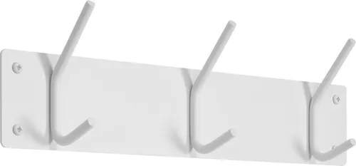 Spinder Design Garderobenhaken FUSION, 40 cm Breite - Moderne Garderobenhaken »FUSION 3« aus pulverbeschichtetem Metall, ideal für Jacken und Mäntel. Minimalistisches Design, perfekt für jeden Einrichtungsstil. Inklusive Montagematerial für einfache Installation.