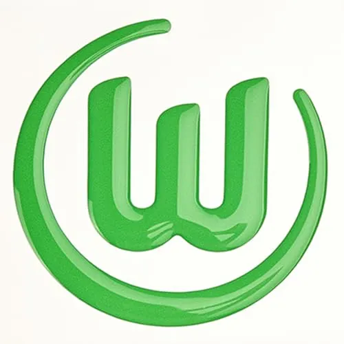 VfL Wolfsburg Aufkleber - 3D Logo - grün | Sticker | Autoaufkleber