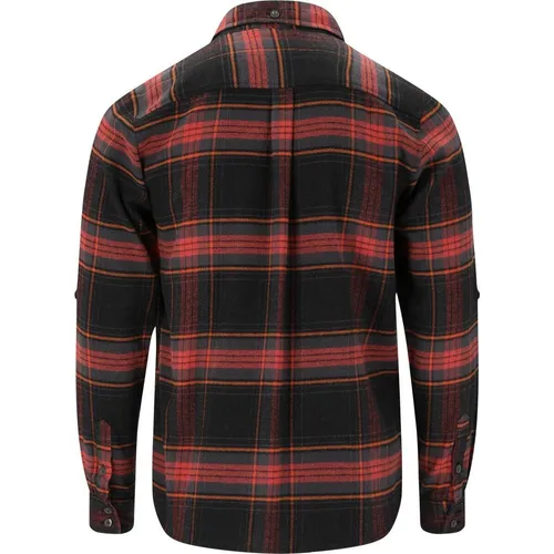 Whistler Jamba M Flannel Shirt chili oil (5163) S - Funktionale Wanderhemden und Flanellhemden für Herren, atmungsaktiv und ideal für Outdoor-Abenteuer sowie den urbanen Alltag.