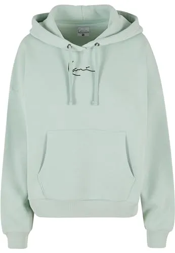 Karl Kani Damen KW-HD031-105-06 Small Signature Essential Os Hoodie Light Mint, L