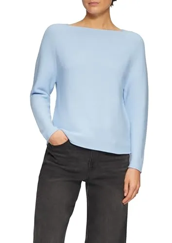 s.Oliver Strickpullover mit U-Boot-Ausschnitt - Eleganter Damenpullover in hochwertiger Qualität, wärmend und weich, mit U-Boot-Ausschnitt und Raglanärmeln für perfekten Tragekomfort.