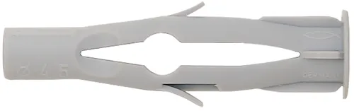 fischer Universaldübel FU 6 x 35 S mit Schraube; ohne Schraube Ausführung: ohne Schraube|Dübellänge: 35 mm|Verpackungsvariante: Blisterkarte|Spanplatten-/Holzschrauben: 3,5 x 45 mm