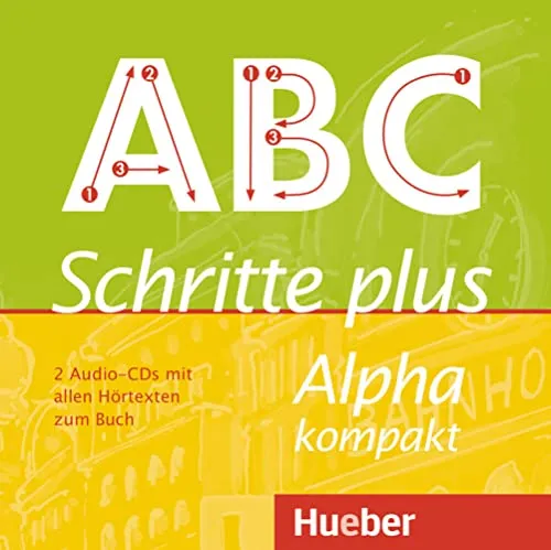 Schritte plus Alpha kompakt: 2 Audio-CDs zum Kursbuch - Deutsch als Zweitsprache - Praktische Audio-CDs für effektives Lernen. Ideal für VHS-Kurse und Sprachschüler, fördert das Hörverständnis.