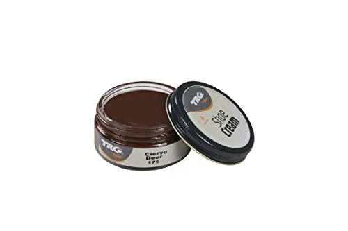 TRG The One Shoe Cream, Creme für Leder und Kunstleder, Braun (175 Deer), 50 ml
