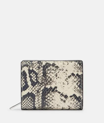 LIEBESKIND Berlin Thea M WALLET M Snake milk - Eleganter Geldbeutel im Schlangenmuster, kompakt und stilvoll für jeden Anlass. Ideal für die Aufbewahrung von Karten und Bargeld.