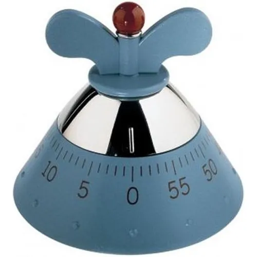 Alessi A09 Design Küchentimer - Stilvoller Küchentimer aus thermoplastischem Harz, entworfen von Michael Graves – perfekt für präzises Kochen in verschiedenen Farben.
