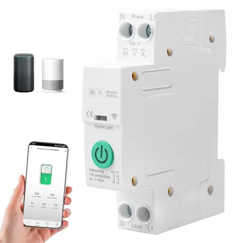 WiFi Hutschienen Schalter mit App Steuerung für Smart Home