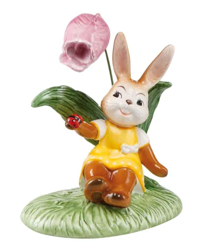 Goebel Hase Ein herrlicher Tag Neuheit 2020 13,5 cm Osterhase Ei Ostern Deko