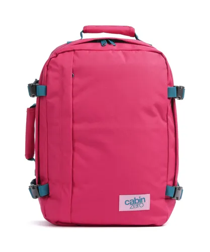 Cabinzero Classic 36L Rucksack - Ultra leichtes Handgepäck, mit Luggage Trackers und stylischem Miami Magenta Design