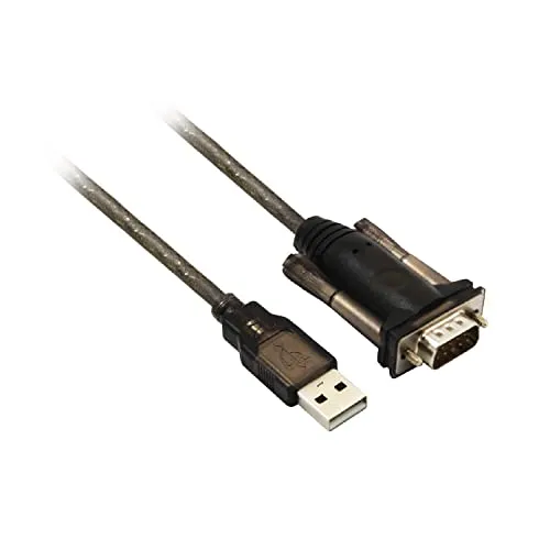 ACT USB Seriell Adapter, USB zu DB(9pin) RS232, Länge 1,5m, für Drucker, Registrierkassen, PDA - AC6000